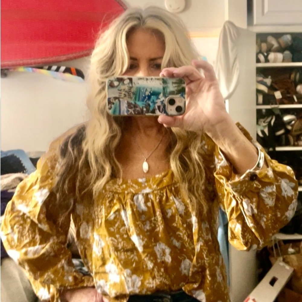 Fun Free People blouse